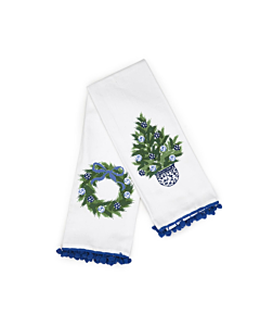 BLUE AND WHITE TEA TOWELS