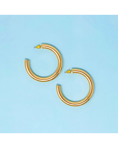 DYLAN GOLD HOOPS