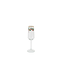 HOLLY CHAMPAGNE GLASS
