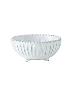 INCANTO STRIPE BOWL FOOTED