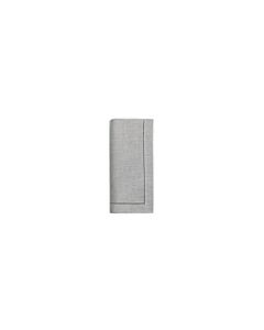 Napkin Grey Linen Hemstitch Set/4