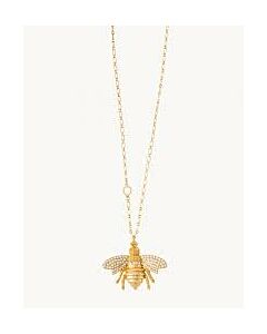 Necklace Bee Toggle 34"