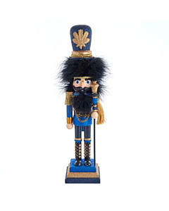 Nutcracker Soldier Blue and Gold 18"Tall
