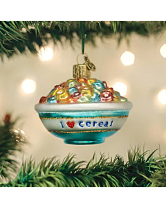 Ornament Bowl Of Cereal