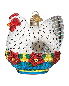 ORNAMENT FRENCH HEN