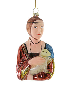 ORNAMENT LADY WITH AN ERMINE