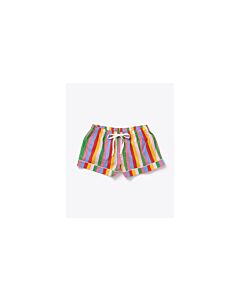 Pajama Short Rainbow Stripes