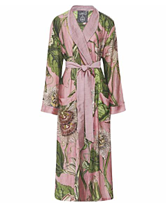 PINK PASSION FLOWER ROBE ONE SIZE