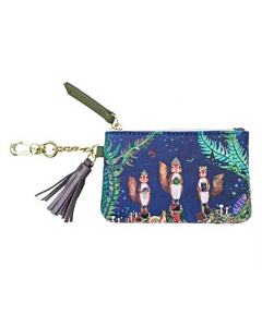 POUCH WITH KEY CHAIN