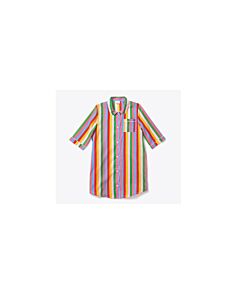 Sleep Dress Rainbow Stripes