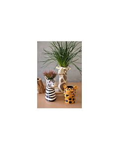 Vase Safari Animal Zebra